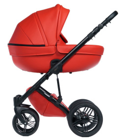 MAX 500 3w1 Dada Prams wózek dziecięcy z fotelikiem Kite 0-13kg - Red Carpet
