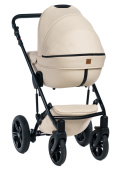 MAX 500 3w1 Dada Prams wózek dziecięcy z fotelikiem Kite 0-13kg - Almond Milk