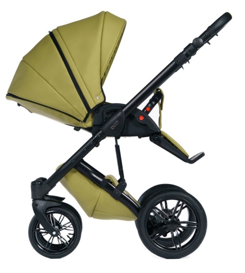 MAX 500 3w1 Dada Prams wózek dziecięcy z fotelikiem Kite 0-13kg - Spring Green