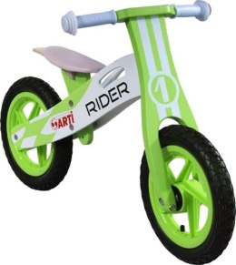 Rowerek biegowy ARTI Rider Plus pompowane koła Green 1