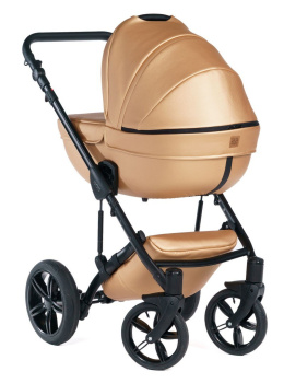 MAX 500 3w1 Dada Prams wózek dziecięcy z fotelikiem Kite 0-13kg - Golden Rose