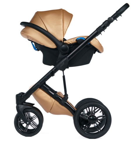 MAX 500 3w1 Dada Prams wózek dziecięcy z fotelikiem Kite 0-13kg - Golden Rose