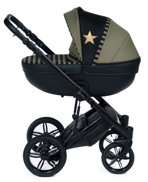 STARS GREEN 3w1 Dada Prams wózek dziecięcy z fotelikiem Kite 0-13kg