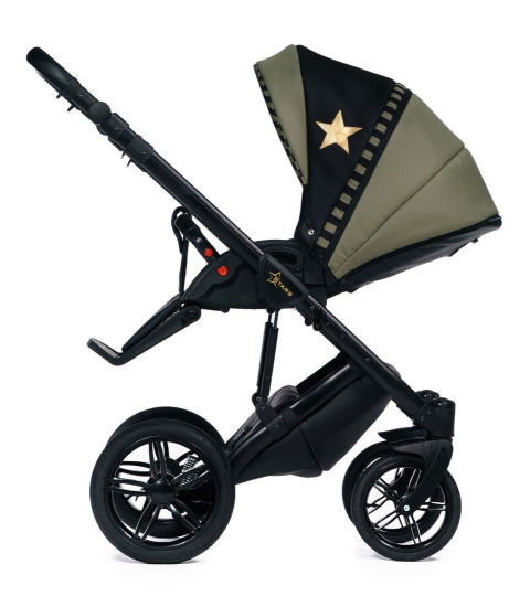 STARS GREEN 3w1 Dada Prams wózek dziecięcy z fotelikiem Kite 0-13kg