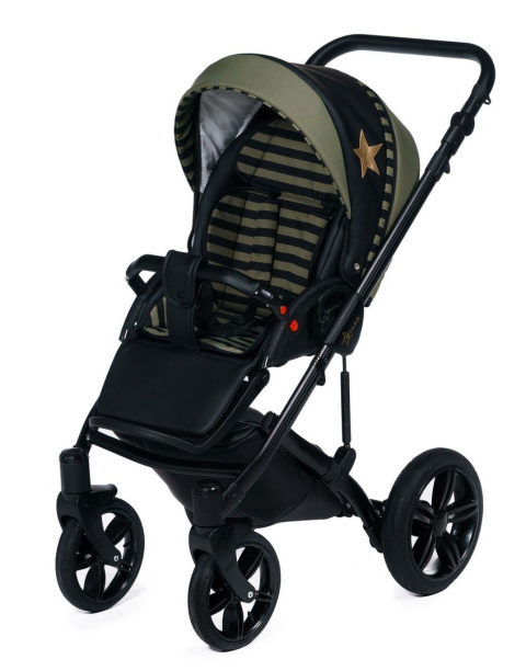 STARS GREEN 3w1 Dada Prams wózek dziecięcy z fotelikiem Kite 0-13kg