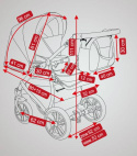 LUPUS Camarelo 2w1 wózek wielofunkcyjny - Polski Produkt - Lu-1