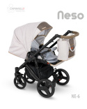 NESO Camarelo 3w1 wózek wielofunkcyjny z fotelikiem KITE 0-13kg Polski Produkt - NE-6