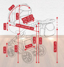 SUDARI Camarelo 2w1 wózek wielofunkcyjny Polski Produkt - Su-2