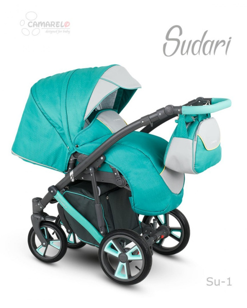 SUDARI Camarelo 3w1 wózek wielofunkcyjny z fotelikiem KITE 0-13kg Polski Produkt - Su-1