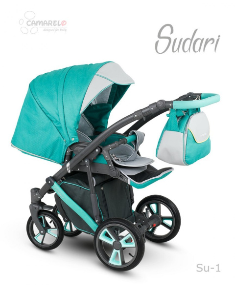 SUDARI Camarelo 3w1 wózek wielofunkcyjny z fotelikiem KITE 0-13kg Polski Produkt - Su-1