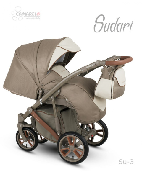 SUDARI Camarelo 3w1 wózek wielofunkcyjny z fotelikiem KITE 0-13kg Polski Produkt - Su-3