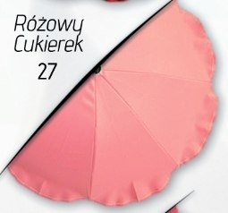 Caretero parasolka przeciwsłoneczna kolor 27 RÓŻOWY CUKIEREK
