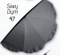 Caretero parasolka przeciwsłoneczna kolor 47 / 39 PARASOLKA SIWY DYM