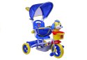 Rower Trójkołowy Piesek Niebieski Dla Dzieci Rowerek