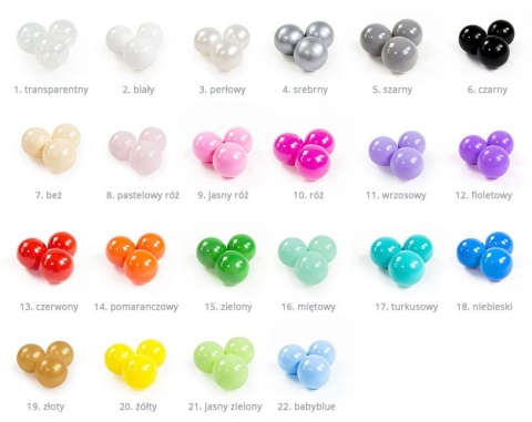 Suchy Basen Meowbaby + 200 piłeczek do wyboru 90x30x2cm - dark grey