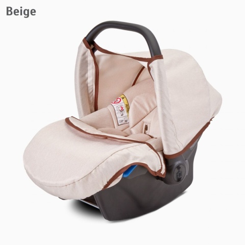 FRONTERA 3w1 Camini wózek dziecięcy z fotelikiem Musca 0m+ Polski Produkt - kolor Beige