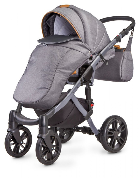 FRONTERA 2w1 Camini wózek dziecięcy Polski Produkt - kolor Graphite