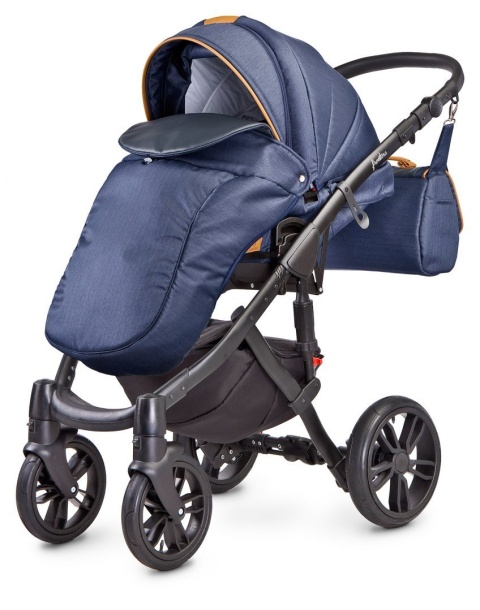 FRONTERA 2w1 Camini wózek dziecięcy Polski Produkt - kolor Navy