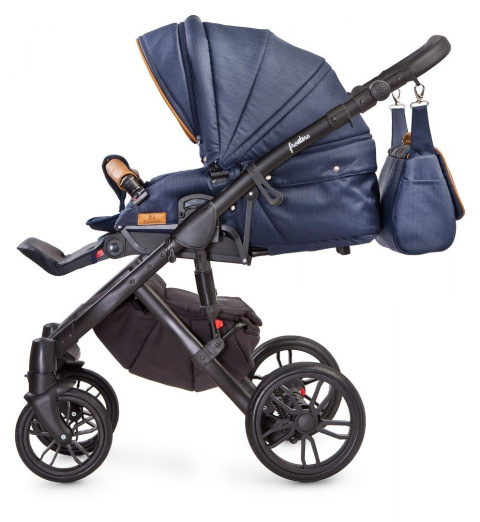 FRONTERA 2w1 Camini wózek dziecięcy Polski Produkt - kolor Navy