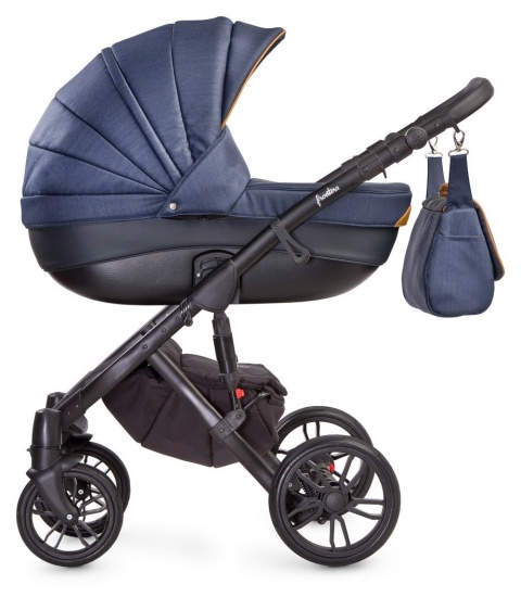 FRONTERA 2w1 Camini wózek dziecięcy Polski Produkt - kolor Navy