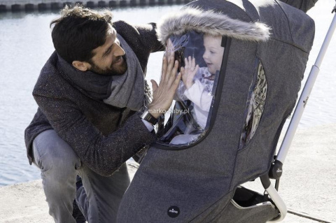 Akcesoria zimowe do wózka mima Zigi - Midnight Blue