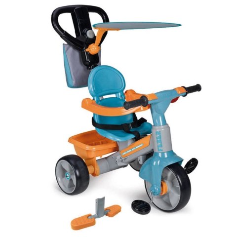 Feber Rowerek trójkołowy 3w1 Baby Plus Music Torba Daszek