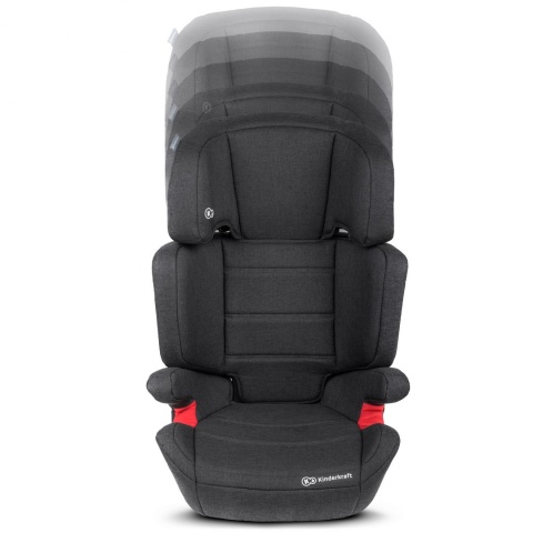 Junior Plus fotelik samochodowy 15-36 KinderKraft Black