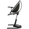 Krzesełko Mima Moon 2G - stelaż + podnóżek - czarny