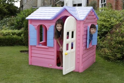 Wiejski Domek do ogrodu Różowy Little tikes