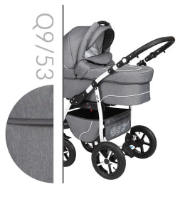 Q9 3w1 Baby Merc wózek dziecięcy z fotelikiem 0m+ kolor 53