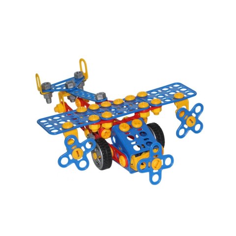 Wader Klocki Konstrukcyjne zestaw narzędzi Samolot Elektroniczna Wkrętarka 144 elem.