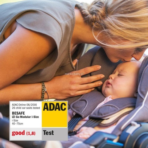 Fotelik samochodowy BeSafe iZi Go Modular I-Size 0-13 kg 0-1 roku czarny cab - 64