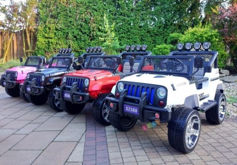 Auto na Akumulator S2388 Jeep Różowy