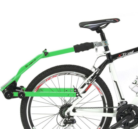 Trail Angel Peruzzo - hol drążek do roweru dziecięcego - zielony