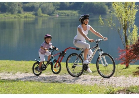 Trail Angel Peruzzo - hol drążek do roweru dziecięcego - żółta