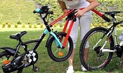 Trail Angel Peruzzo - hol drążek do roweru dziecięcego - żółta