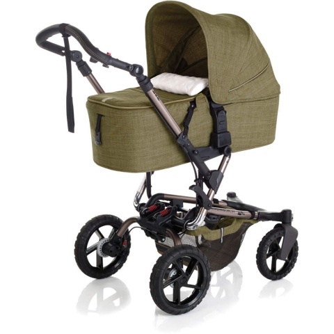 CROSSWALK 3w1 wózek JANE + gondola MICRO + fotelik KOOS s91 woods