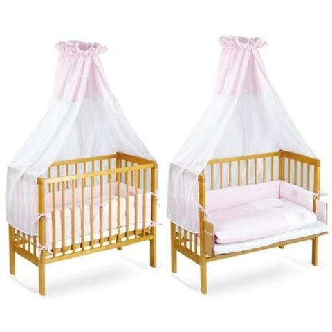 Klupś Łóżeczko dostawne Piccolo Due 95X45 sosna