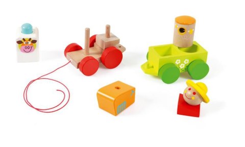 Traktor Dla Dziecka - Zabawka Traktor z Przyczepą Charles