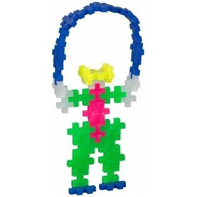 Plus-Plus, Mini Neon - 35 szt. Saszetka Pomarańczowa