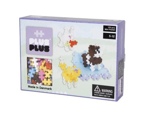Plus-Plus, Mini Pastel - 170 szt. - Zwierzęta