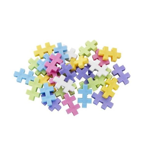 Plus-Plus, Mini Pastel - 35 szt. Saszetka Fioletowa