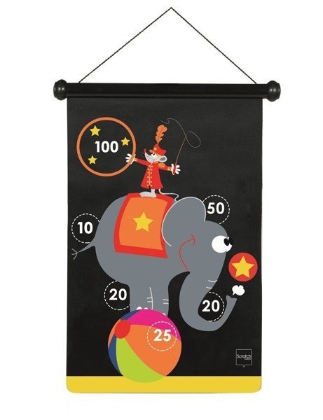 Scratch, Rzutki magnetyczne Cyrk, rozmiar L