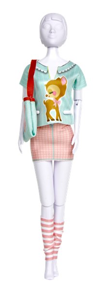 Strój ' Combi Top Pastel '