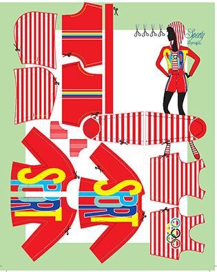 Strój ' Sporty Olympic '