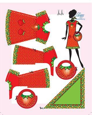 Strój ' Twiggy Strawberry '