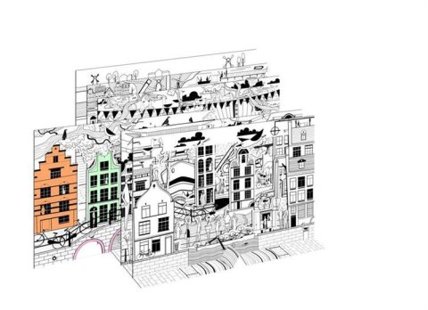 Teatrzyk 3D ' Amsterdam'