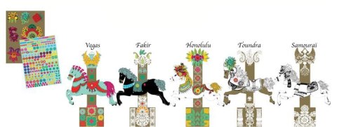 Zestaw ' Karuzela z końmi '