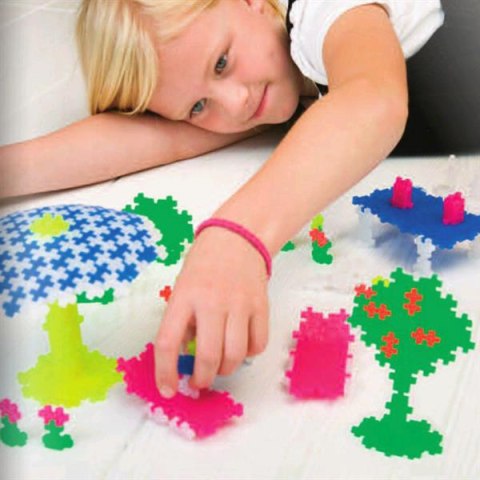 Plus-Plus, Mini Neon - 100 szt.