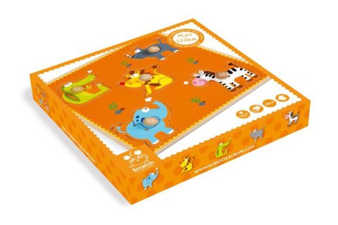 Scratch, Puzzle z uchwytem ' Safari '